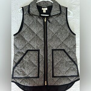 J Crew Herringbone Vest